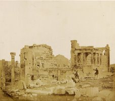 View of The Erechtheum From The Southwest by James Robertson