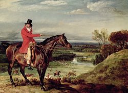 John Levett Hunting In The Park At Wychnor by James Ward