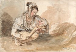 Mother And Infant by James Ward