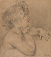 Study From Nature, One of The Children of Charity for The Large Picture of The Waterloo Allegory by James Ward