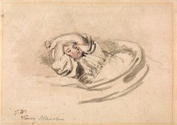 The Artist's Son, Henry, Asleep by James Ward