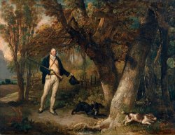 The Reverend Thomas Levett And Favourite Dogs, Cock Shooting by James Ward