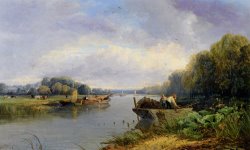On The Thames by James Webb