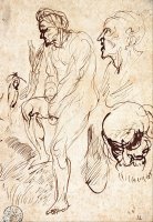 Studies After The Model by Jan Lievens