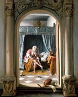 Woman at Her Toilet by Jan Steen