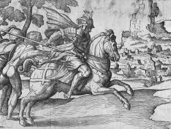 Jager Te Paard by Jan Van Scorel Schoorl