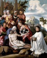 Lamentation of Christ with a Donor by Jan Van Scorel Schoorl