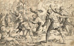Steniging Van Stephanus by Jan Van Scorel Schoorl