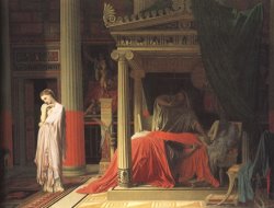 Antiochus And Stratonice by Jean Auguste Dominique Ingres