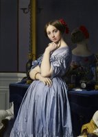Comtesse D'haussonville by Jean Auguste Dominique Ingres