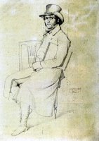 Jean Francois Julien Menager by Jean Auguste Dominique Ingres
