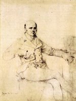 John Russel, Sixth Duke of Bedford by Jean Auguste Dominique Ingres