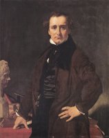 Lorenzo Bartolini by Jean Auguste Dominique Ingres