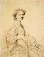 Madame Charles Gounod, Born Anna Zimmermann by Jean Auguste Dominique Ingres