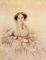 Madame Felix Gallois, Born Nathalie Rose Joachime Bochet by Jean Auguste Dominique Ingres