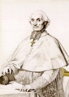 Monsignor Gabriel Cortois De Pressigny by Jean Auguste Dominique Ingres