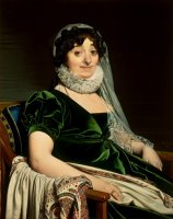 Portrait of The Countess of Tournon by Jean Auguste Dominique Ingres