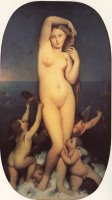 Venus Anadyomene by Jean Auguste Dominique Ingres