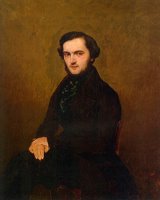 Portrait of a Gentleman by Jean Baptiste Camille Corot