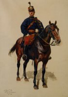 Un Soldat De La Cavalerie by Jean Baptiste Edouard Detaille