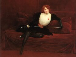 The Swordswoman by Jean Beraud