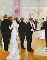 The Wedding Reception by Jean Beraud