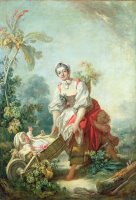 The Joys of Motherhood by Jean Honore Fragonard