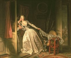 The Stolen Kiss by Jean Honore Fragonard