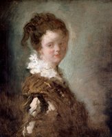 Young Woman by Jean Honore Fragonard