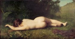 Byblis Turning into a Spring by Jean-Jacques Henner
