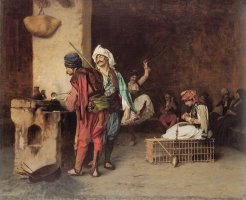 A Cafe in Cairo by Jean Leon Gerome