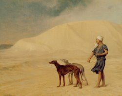 In the Desert by Jean Leon Gerome