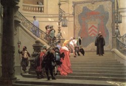 The Grey Cardinal by Jean Leon Gerome