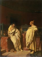 The Two Augers by Jean Leon Gerome