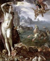 Perseus Rescuing Andromeda by Joachim Anthonisz Wtewael