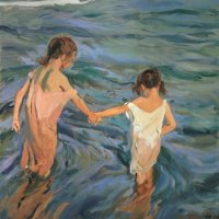 Children in the Sea by Joaquin Sorolla y Bastida