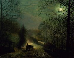 Forge Valley by John Atkinson Grimshaw