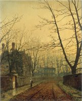 Hampstead Autumn Gold 1880 by John Atkinson Grimshaw