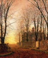 In the Golden Olden Time by John Atkinson Grimshaw