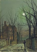 Under The Moon by John Atkinson Grimshaw