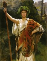 The Priestess of Bacchus by John Collier