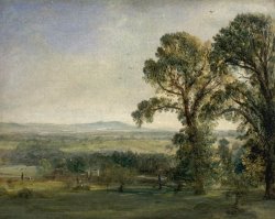 Bardon Hill, Coleorton Hall by John Constable
