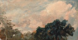 Cloud Study with Trees by John Constable