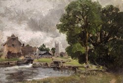 Dedham Lock and Mill by John Constable