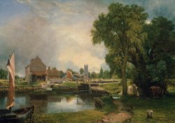 Dedham Lock and Mill by John Constable