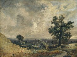 English Landscape, Undated by John Constable