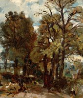 Fen Lane, East Bergholt by John Constable