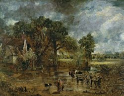Full scale study for 'The Hay Wain' by John Constable