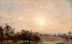 Hampstead Heath Looking Towards Harrow 2 by John Constable