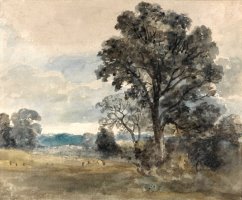 Landscape at East Bergholt by John Constable